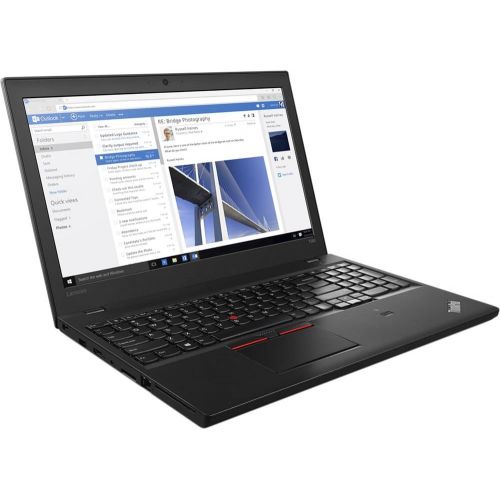  Amazon Renewed Lenovo ThinkPad T560 Notebook Laptop 15.6 FHD Display / Intel Core i5-6300U 2.4Ghz / 8GB RAM / 256GB SSD / Windows 10 Pro / Black (Renewed)