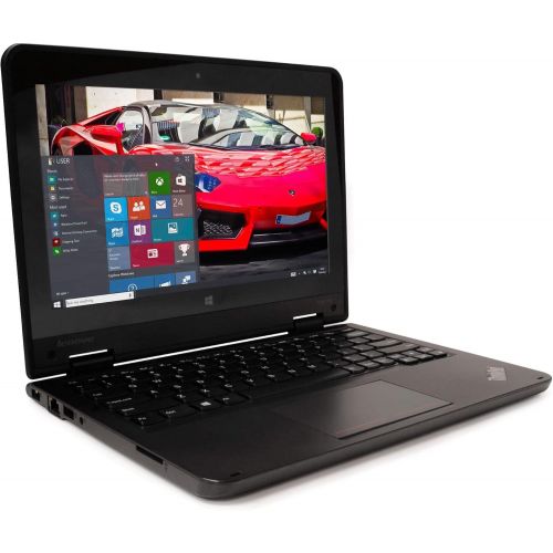  Amazon Renewed Lenovo Thinkpad Yoga 11e Laptop 11.6 Touchscreen PC Intel Quad Core Processor 128GB Solid State Drive 4GB DDR3 RAM, HD Webcam, LED, HDMI, Bluetooth, Windows 10 Home (Renewed)