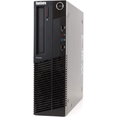  Amazon Renewed Lenovo ThinkCentre M92 Business Desktop PC - Intel Core i5-4570, 16GB RAM, 500GB SSD, Windows 10 Pro, New 24-inch Monitor, 1080p Webcam, Microsoft Office 365, RGB Keyboard and Mous