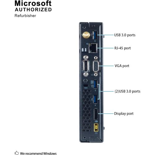  Amazon Renewed Lenovo ThinkCentre M93P Tiny Mini Business Desktop Computer, Intel Dual-Core i7-4770S Processor up to 3.60 GHz, 16GB RAM, 512GB SSD, WiFi, Windows 10 Pro (Renewed)