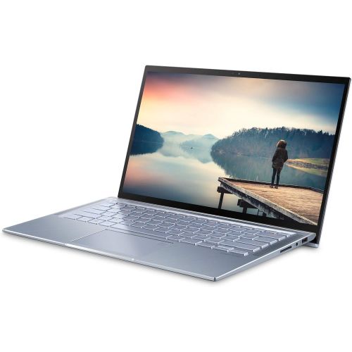  Amazon Renewed ASUS ZenBook 14 Ultra Thin and Light Laptop, 4 Way NanoEdge 14a€ FHD, Intel Core i5 10210U, 8GB RAM, 512GB PCIe NVMe SSD, Wi Fi 5, Windows 10 Home, Utopia Blue, UX431FA EH55 (Renew