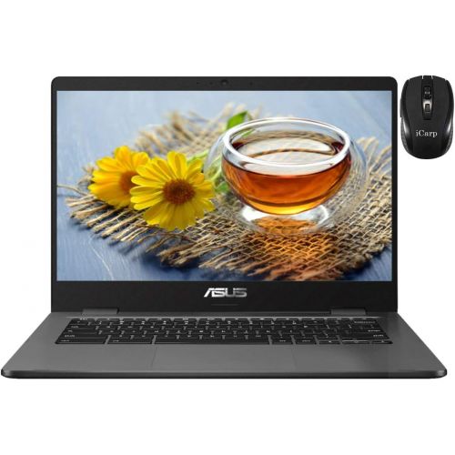  Amazon Renewed 2020 Flagship ASUS Chromebook C423 Laptop 14 HD Anti Glare Display Intel 2 Core N3350 4GB RAM 32GB eMMC Intel HD Graphics USB3.1 USB C Webcam Chrome OS (Renewed)