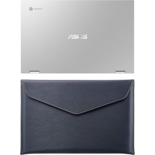  Amazon Renewed ASUS Chromebook Flip C436 2 in 1 Laptop, 14 Touchscreen FHD NanoEdge, Intel Core i3 10110U, 128GB PCIe SSD, Fingerprint, Backlit Keyboard, Wi Fi 6, Silver, C436FA DS388T (Renewed)