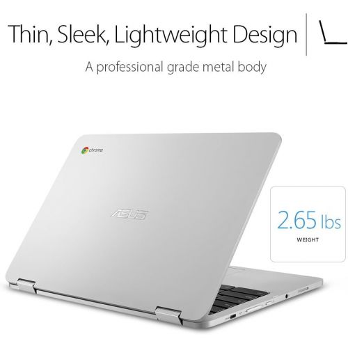  Amazon Renewed ASUS Chromebook Flip C302CA DH54 12.5 inch Touchscreen Convertible Chromebook Intel Core m5, 4GB RAM, 64GB Flash Storage Chrome OS (Renewed)