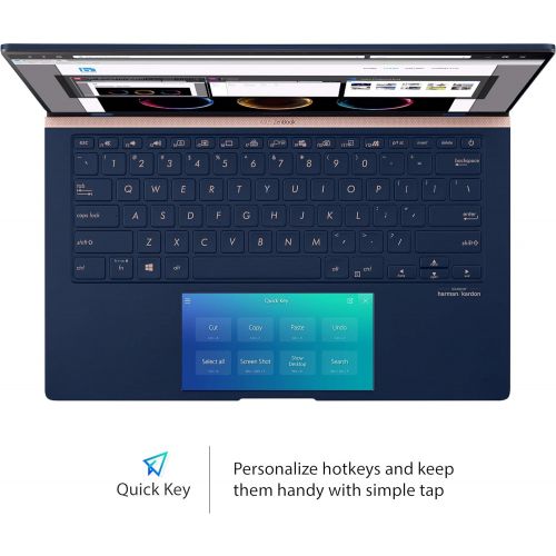  Amazon Renewed Asus ZenBook 14 Ultra Slim Laptop 14 Full HD NanoEdge Bezel, Intel Core i7 1065G7, 8GB RAM, 512GB PCIe SSD, NumberPad, Thunderbolt 3, Windows 10 Home, Pine Grey, UX425JA EB71 (Rene