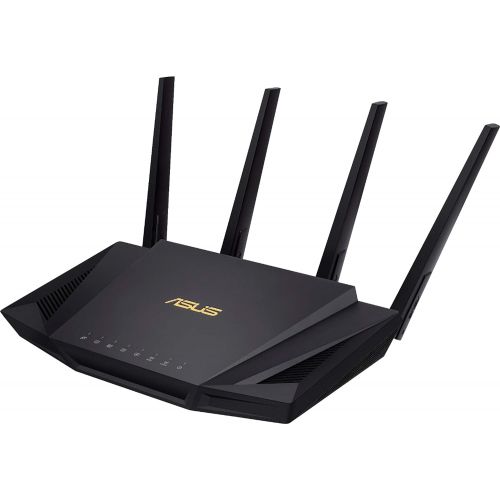  Amazon Renewed ASUS RT AX58U Dual Band WIFI Router (RT AX3000) (Renewed)