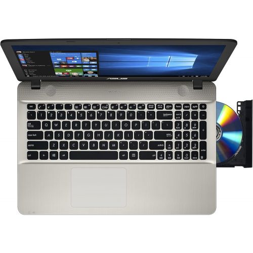  Amazon Renewed ASUS 90NB0E81 M00030 Notebook R541NA RS01 15.6in 1366 x 768 Celeron N3350 4 GB RAM 500 GB HDD Chocolate Black, Gold Windows 10 64 bit Intel HD Graphics Tru2Life Bluetooth (Renewe