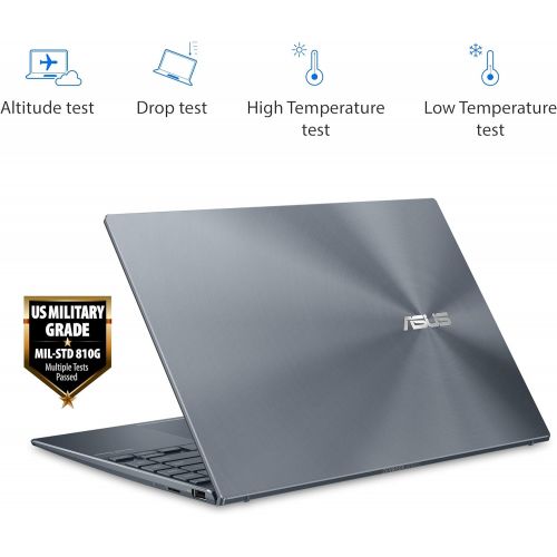  Amazon Renewed ASUS ZenBook 13 Ultra Slim 13.3 FHD , Intel Core i5 1035G1, 8GB LPDDR4X RAM, 256GB PCIe SSD, Windows 10 Pro, Pine Grey, UX325JA XB51 (Renewed)