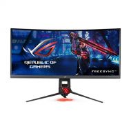 Amazon Renewed ASUS 35” Curved Gaming Monitor UWQHD 1440p 100Hz DP HDMI Eye Care FreeSync/Adaptive Sync (ROG Strix XG35VQ) (Renewed)