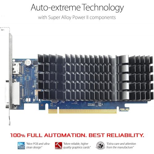  Amazon Renewed ASUS GeForce GT 1030 2GB GDDR5 HDMI DVI Graphics Card (GT1030 2G CSM) (Renewed)