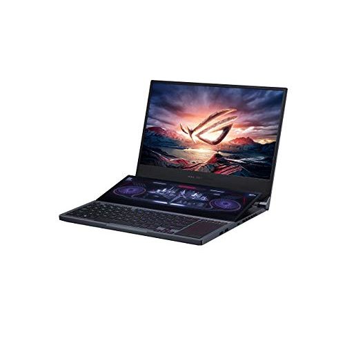  Amazon Renewed ASUS ROG Zephyrus Duo Gaming Laptop 15.6 UHD 4K Gsync + Secondary Display Core i9 10980HK, NVIDIA GeForce RTX 2080 Super, 32GB DDR4, 2TB RAID 0 Win 10 Pro GX550LXS XS99 (Renewed)