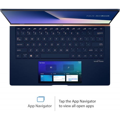  Amazon Renewed Asus ZenBook 13 Ultra Slim Laptop 13.3A Full HD NanoEdge Bezel, Intel Core i7 10510U, 16GB RAM, 512GB PCIe SSD, Innovative Screenpad 2.0, Windows 10 Pro UX334FLC AH79, Royal Blue