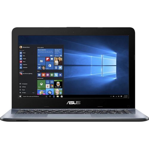  Amazon Renewed New 2019 Flagship ASUS X441BA 14 HD AMD A6 9225 up to 3.0GHz, 4GB DDR4 RAM, 500GB HDD, AMD Radeon R4, WiFi, Bluetooth, USB 3.1 Type C, HDMI, Silver Gradient, Windows 10 Home (Ren