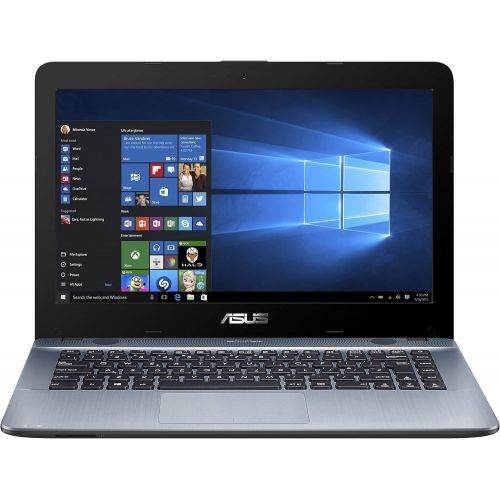  Amazon Renewed New 2019 Flagship ASUS X441BA 14 HD AMD A6 9225 up to 3.0GHz, 4GB DDR4 RAM, 500GB HDD, AMD Radeon R4, WiFi, Bluetooth, USB 3.1 Type C, HDMI, Silver Gradient, Windows 10 Home (Ren