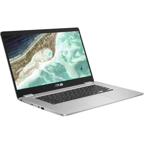  Amazon Renewed ASUS Chromebook C423NA DH02 14.0 HD NanoEdge display Intel Dual Core Celeron Processor, 4GB RAM, 32GB eMMC storage, silver (Renewed)