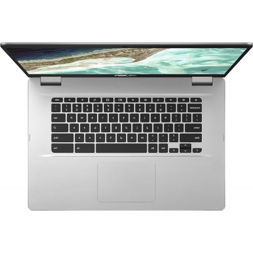  Amazon Renewed ASUS Chromebook C423NA DH02 14.0 HD NanoEdge display Intel Dual Core Celeron Processor, 4GB RAM, 32GB eMMC storage, silver (Renewed)