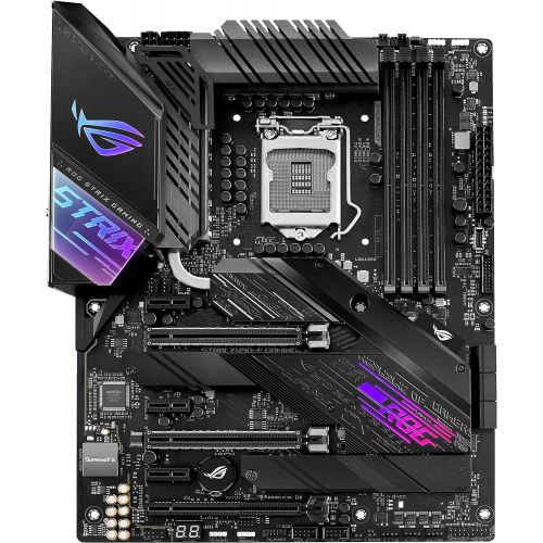  Amazon Renewed ASUS ROG Strix Z490 E Gaming Z490 WiFi 6, LGA 1200 (Intel 10th Gen) ATX Gaming Motherboard, 14+2 Power Stages, DDR4 4600, Intel 2.5 Gb Ethernet (Renewed)