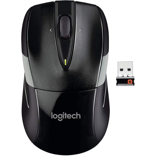  Amazon Renewed Logitech Wireless Mouse M525 - Black/Grey (Renewed)