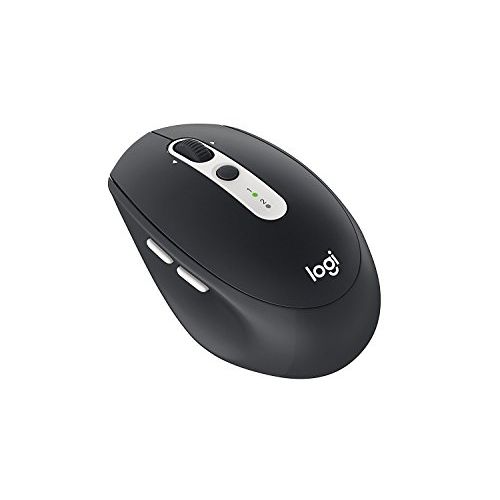  Amazon Renewed Logitech Wireless Mouse M585 Multi-Device with FLOW Cross for PC and Mac, Graphite (Renewed)