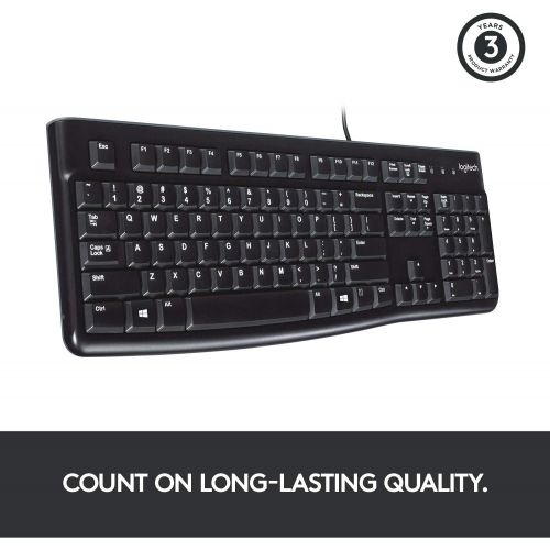  Amazon Renewed Logitech Keyboard K120 (Certified Refurbished)