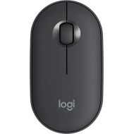 Amazon Renewed Logitech Pebble i345 Bluetooth Optical Mouse for iPad - No Wireless Receiver - Graphite (Renewed)