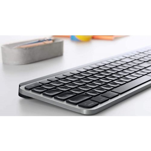  Amazon Renewed Logitech MX Keys Advanced Illuminated Wireless Keyboard for Mac - Bluetooth/USB (Renewed)