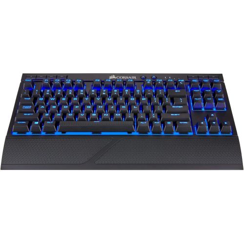  Amazon Renewed CORSAIR K63 Wireless Mechanical Gaming Keyboard, Backlit Blue Led, Cherry MX Red - Quiet & Linear (Renewed)