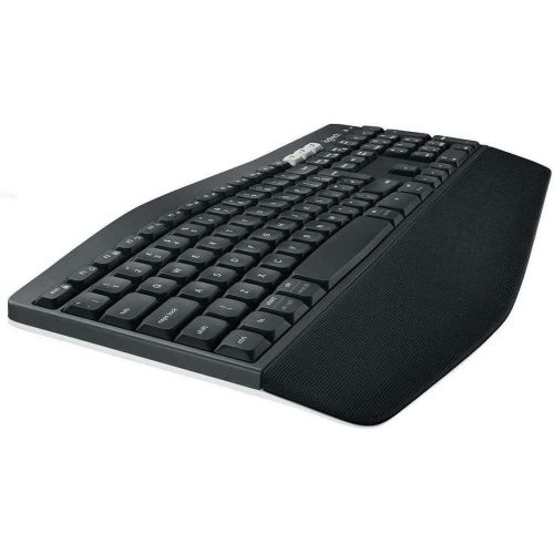  Amazon Renewed Logitech K850 Wireless Bluetooth Keyboard PC Mac Chrome Unifying Receiver (Renewed)