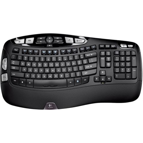  Amazon Renewed Logitech Wireless Wave Combo Mk550 With Keyboard and Laser Mouse (Renewed)