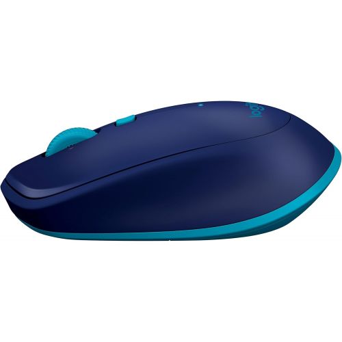  Amazon Renewed Logitech M535 Compact Bluetooth Wireless Optical Mouse for Mac, Windows, Chrome OS and Android Devices - Blue (Renewed)