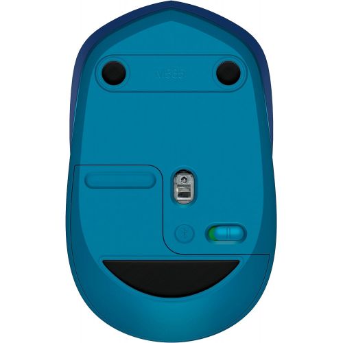  Amazon Renewed Logitech M535 Compact Bluetooth Wireless Optical Mouse for Mac, Windows, Chrome OS and Android Devices - Blue (Renewed)