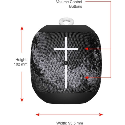  Amazon Renewed WONDERBOOM Waterproof Bluetooth Speaker - Concrete (Renewed)