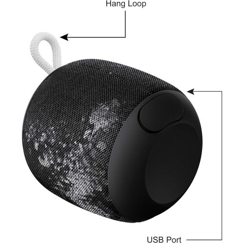  Amazon Renewed WONDERBOOM Waterproof Bluetooth Speaker - Concrete (Renewed)