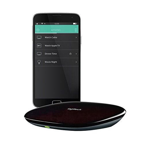  Amazon Renewed logitech 915-000238 Harmony Home Hub for Smartphone Control of 8 Home Entertainment and Automation Devices (Renewed)