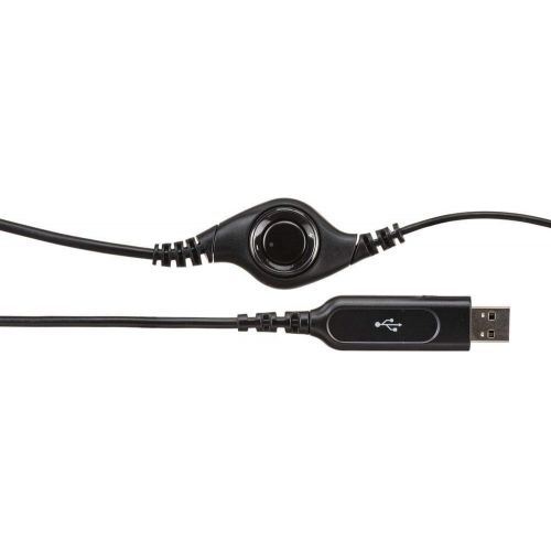  Amazon Renewed Logitech ClearChat Comfort USB Headset H390 with Mic - Black (Renewed)