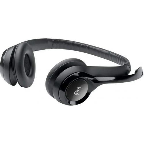  Amazon Renewed Logitech ClearChat Comfort USB Headset H390 with Mic - Black (Renewed)