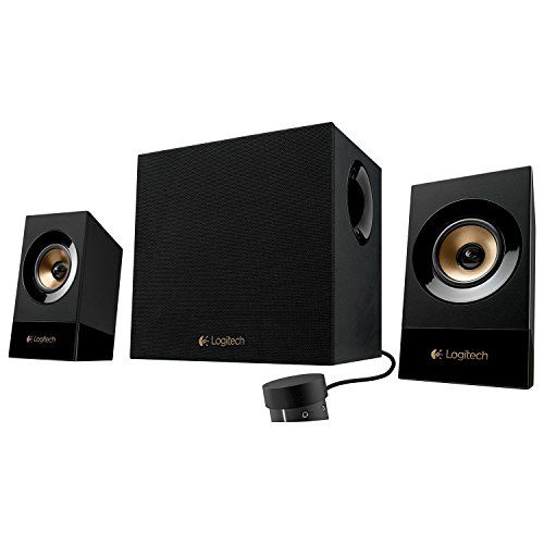  Amazon Renewed Logitech Z533 60 Watts Stereo Speakers & Subwoofer 2.1ch 980-001053 (Renewed)