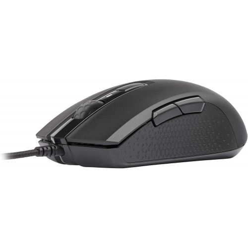  Amazon Renewed CORSAIR M55 RGB Pro Wired Ambidextrous Multi-Grip Gaming Mouse - 12,400 DPI Adjustable Sensor - 8 Programmable Buttons - Black (Renewed)