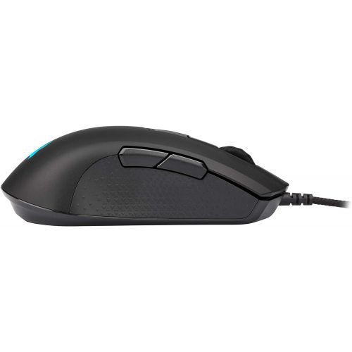  Amazon Renewed CORSAIR M55 RGB Pro Wired Ambidextrous Multi-Grip Gaming Mouse - 12,400 DPI Adjustable Sensor - 8 Programmable Buttons - Black (Renewed)