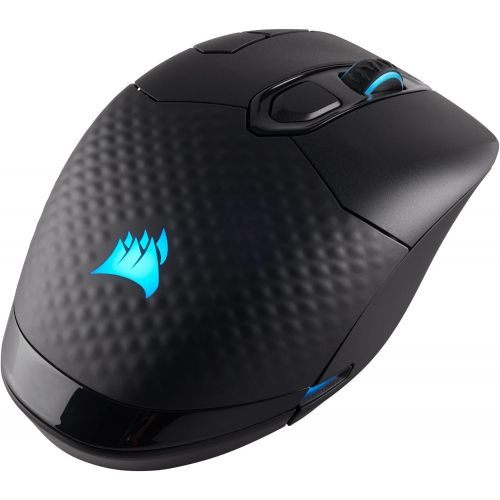  Amazon Renewed CORSAIR Dark Core SE - RGB Wireless Gaming Mouse - 16,000 DPI Optical Sensor - Comfortable & Ergonomic - Qi Charging (Renewed)