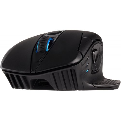  Amazon Renewed CORSAIR Dark Core SE - RGB Wireless Gaming Mouse - 16,000 DPI Optical Sensor - Comfortable & Ergonomic - Qi Charging (Renewed)