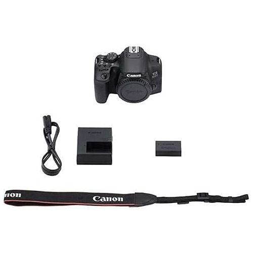  Amazon Renewed Canon EOS 850D / Rebel T8i DSLR Camera with 18-55mm Lens + Creative Filter Set, EOS Camera Bag + Sandisk Extreme Pro 64GB Card + 6AVE Electronics Cleaning Set, and More (Internatio
