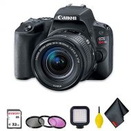 Amazon Renewed Canon?EOS Rebel SL2 DSLR Camera with 18-55mm Lens Basic Accessory Bundle w/Filter Set & More