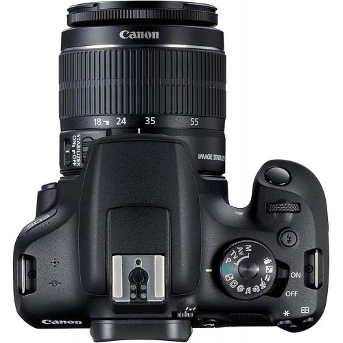  Amazon Renewed Canon EOS Rebel T7 DSLR Camera w/ 18-55mm F/3.5-5.6 is II Lens + 32GB SD Card + More (Renewed)