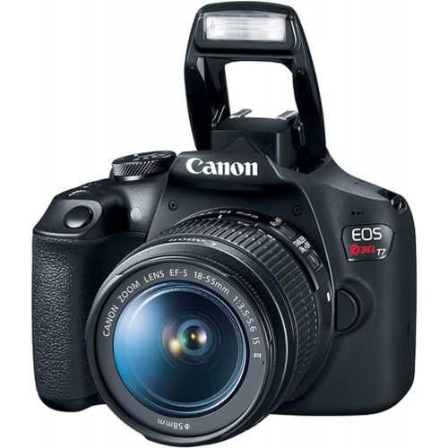  Amazon Renewed Canon EOS Rebel T7 DSLR Camera w/ 18-55mm F/3.5-5.6 is II Lens + 32GB SD Card + More (Renewed)