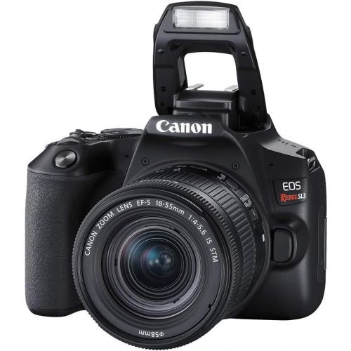  Amazon Renewed Canon Rebel SL3 with 18-55mm Lens Black (Renewed)