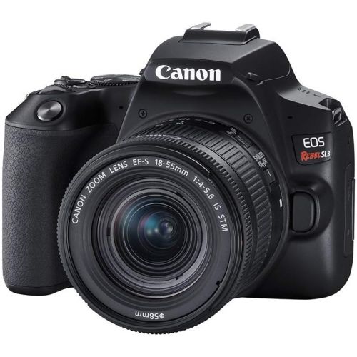  Amazon Renewed Canon Rebel SL3 with 18-55mm Lens Black (Renewed)