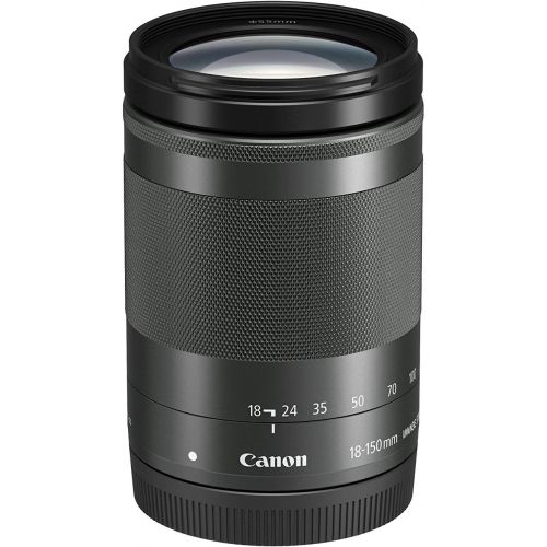  Amazon Renewed Canon EF-M 18-150mm f/3.5-6.3 IS STM Lens (Graphite) (Renewed)