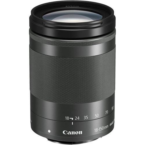  Amazon Renewed Canon EF-M 18-150mm f/3.5-6.3 IS STM Lens (Graphite) (Renewed)