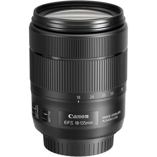  Amazon Renewed Canon EF-S 18-135mm f/3.5-5.6 Image Stabilization USM Lens (Black) (Renewed)